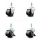 Service Caster Franke 19002529 Caster Replacement Set - FRGSF-30G2 18002763 - FRA-TS04S211316-POS-SLB-121315-2-S-2 - alternate 1